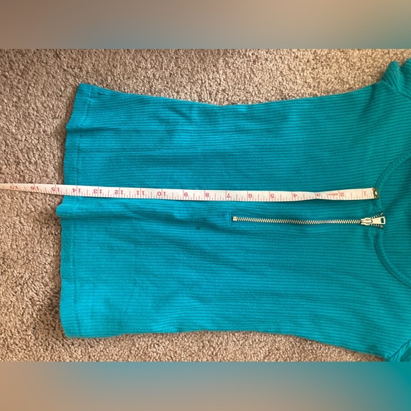 Bebe Turquoise Top - Picture 11 of 12